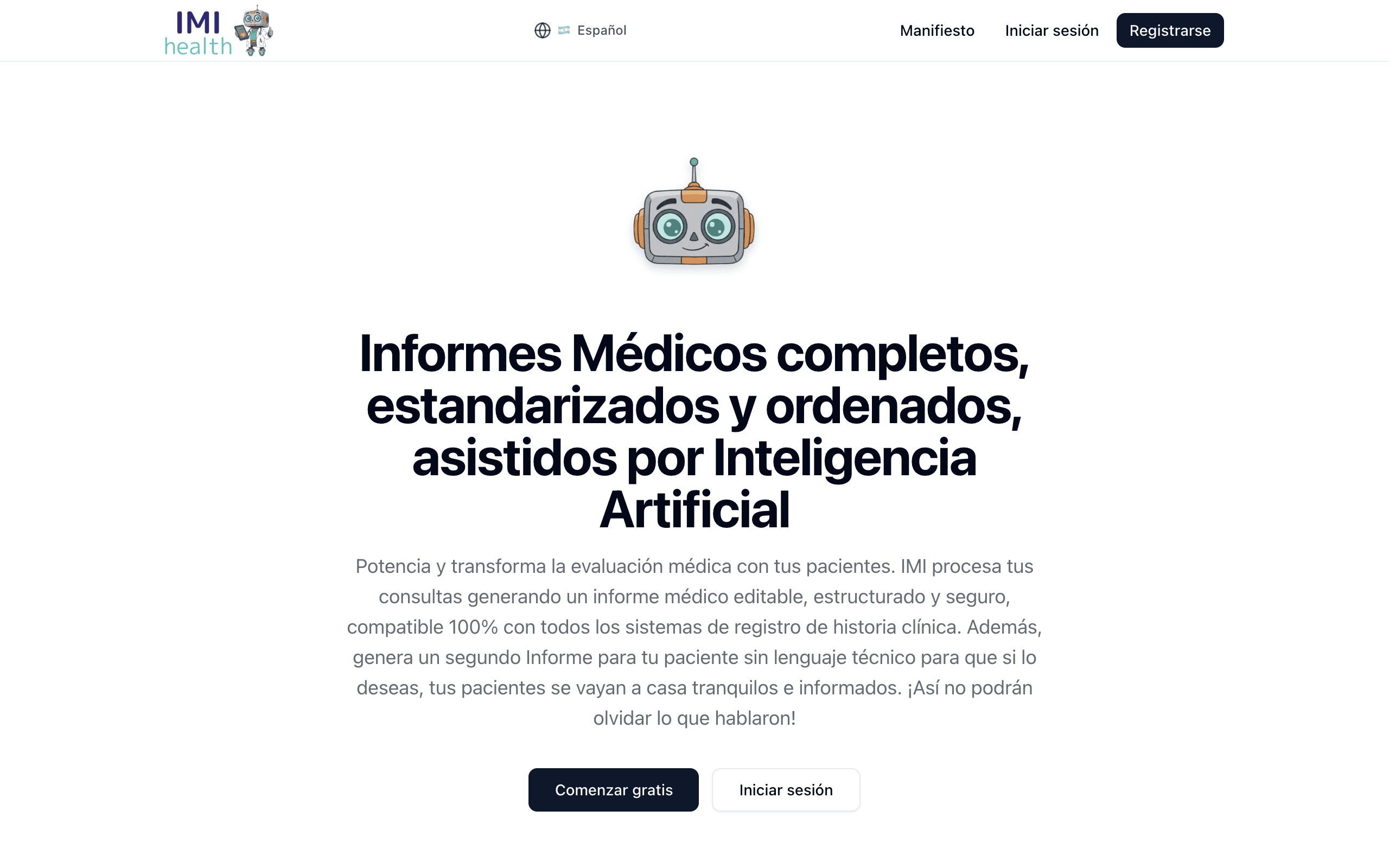 IMI Health screenshot